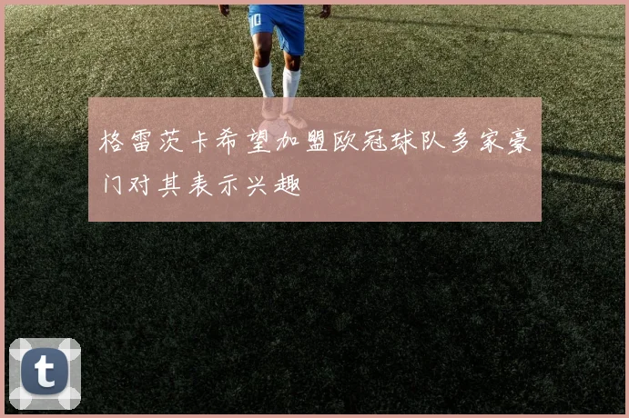格雷茨卡希望加盟欧冠球队多家豪门对其表示兴趣